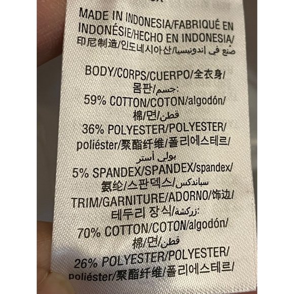 International Concepts Size 3X Womens Black & White Striped Shirt #S-4-32 - Picture 3 of 4